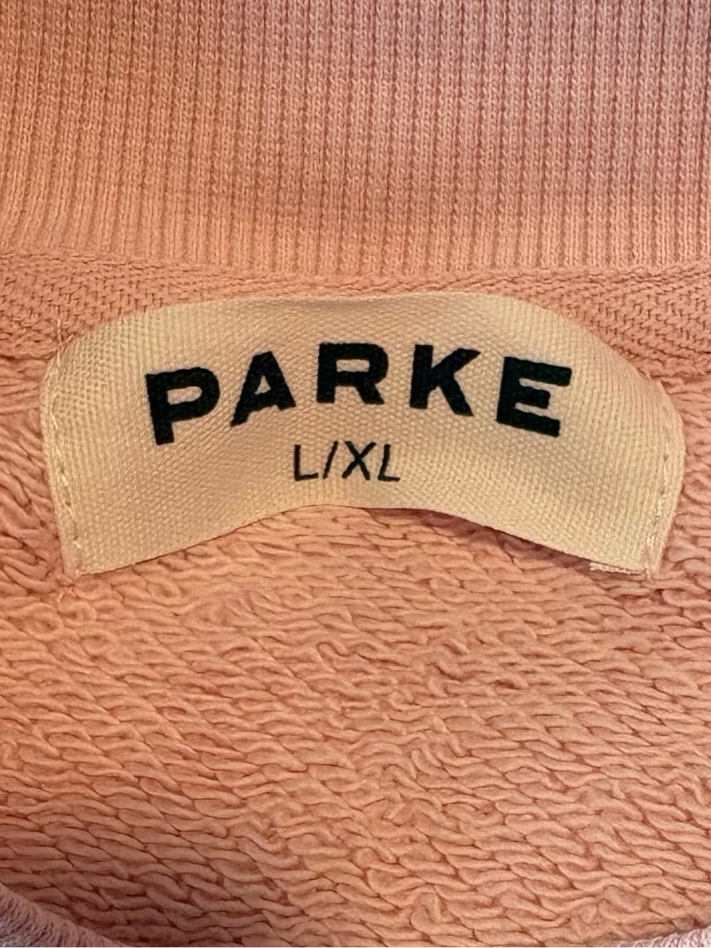 PARKE Heritage Varsity Mockneck Sweatshirt Cupcake L/XL Birthday Drop - Picture 4 of 9